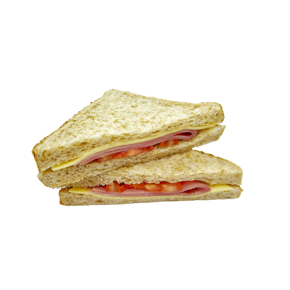 Ham, Cheese & Tomato Sandwich