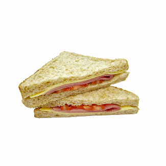 Ham, Cheese, Tomato GF Sandwich (LG)