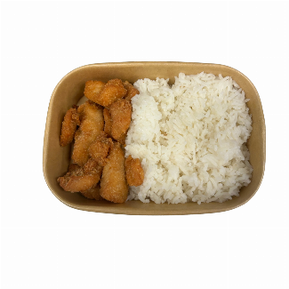 Steamed Rice & Karaage Chicken (Halal)