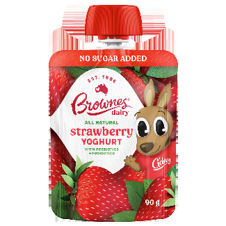 All Natural Strawberry Yoghurt